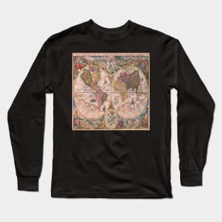 0rbis terrarum in a manuscript Long Sleeve T-Shirt